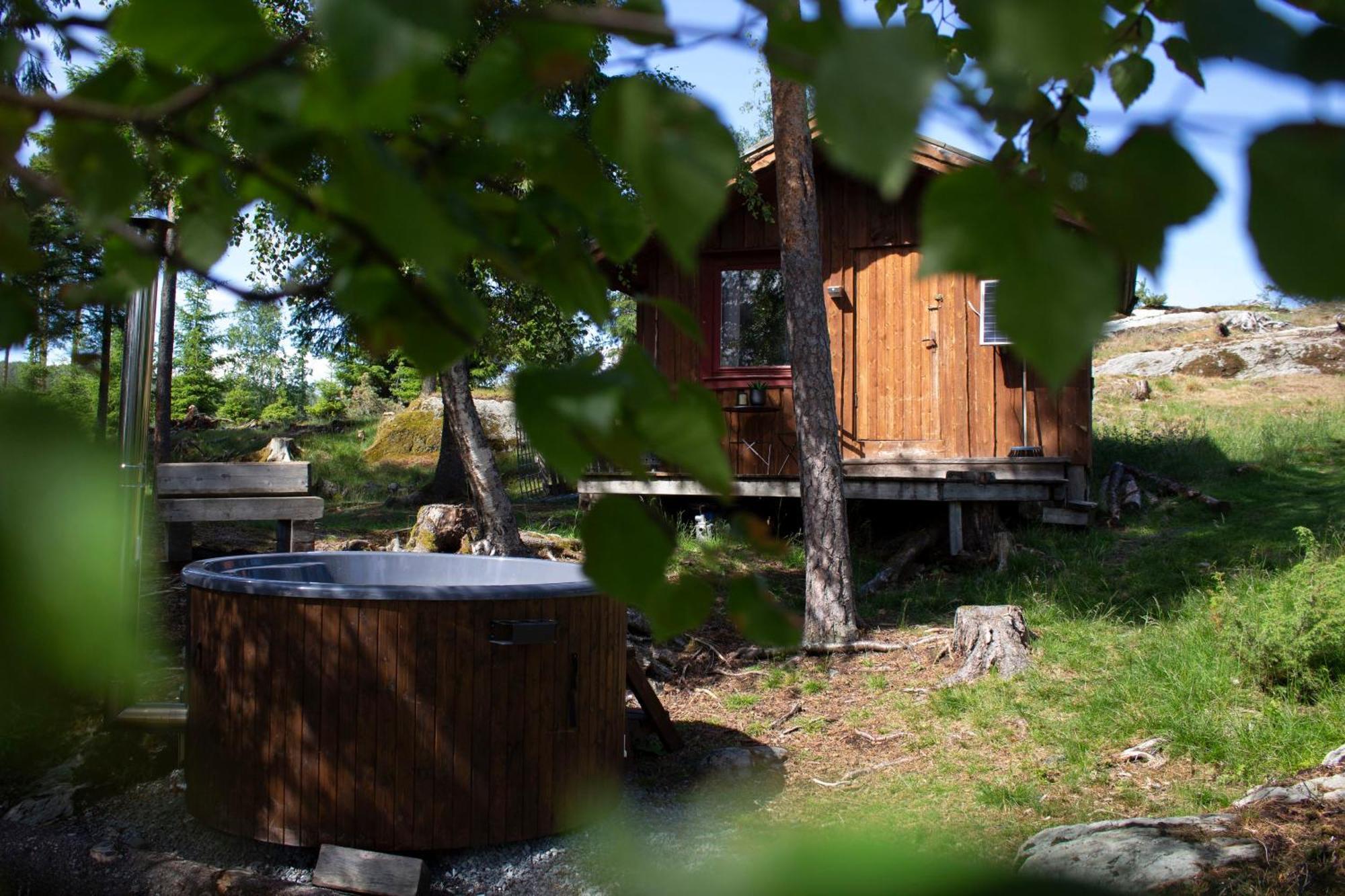 ホテル Cosy Cabin Without Running Water And Electricity レバンゲル エクステリア 写真