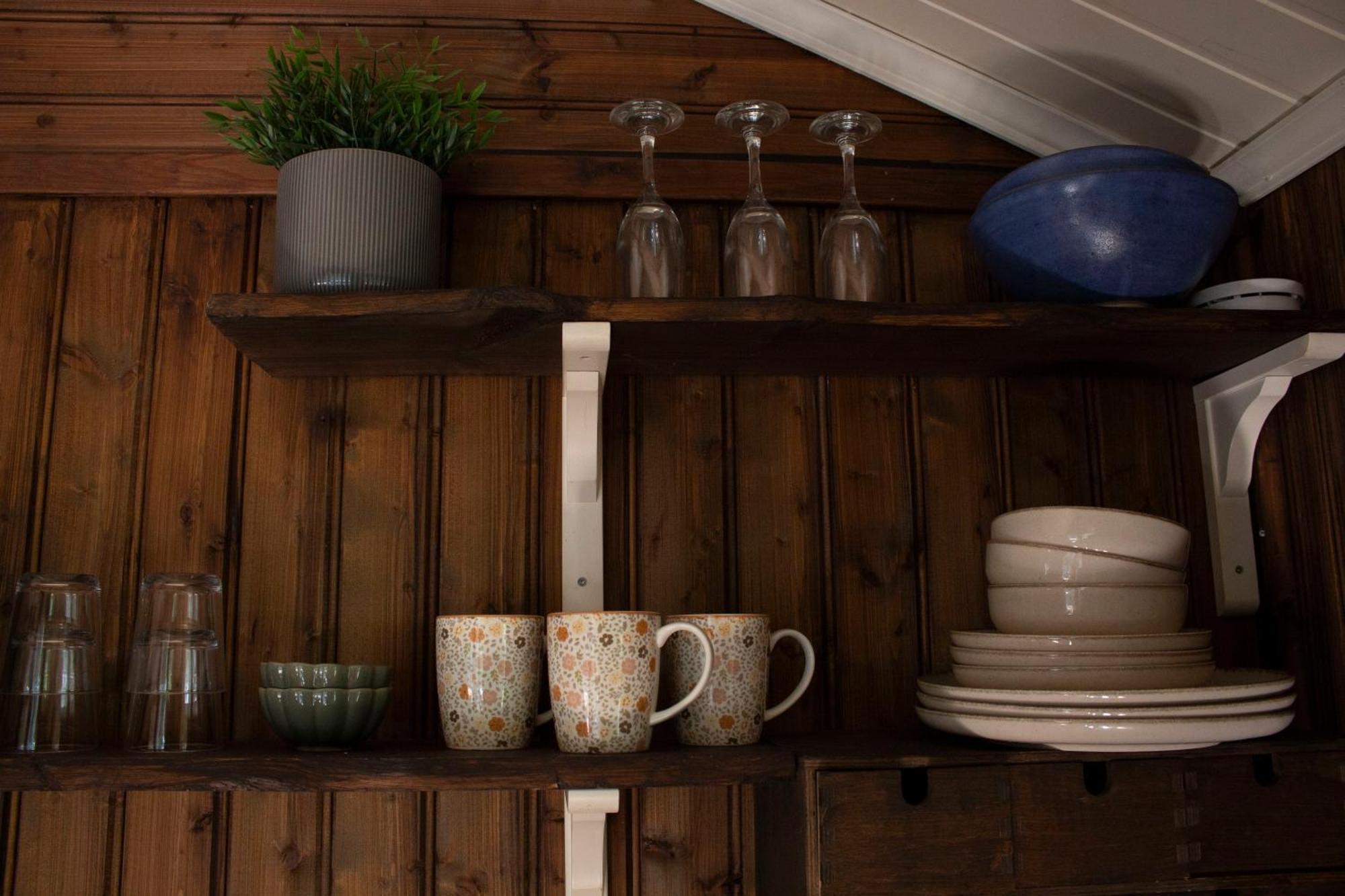 ホテル Cosy Cabin Without Running Water And Electricity レバンゲル エクステリア 写真